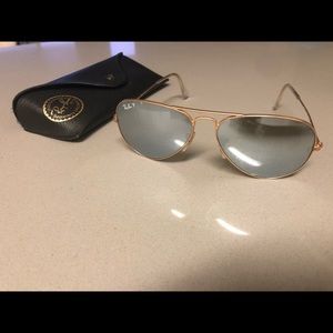 Ray-Ban Aviator Flash Lenses Sunglasses